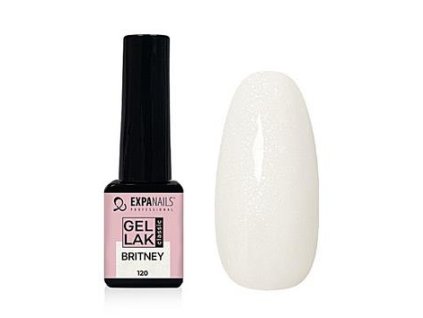 GL120 UV/LED Gel lak - Britney třpyt 5 ml  TPO FREE