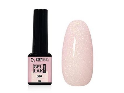 GL122 UV/LED Gel lak - Sia třpyt transparent 5 ml  TPO FREE