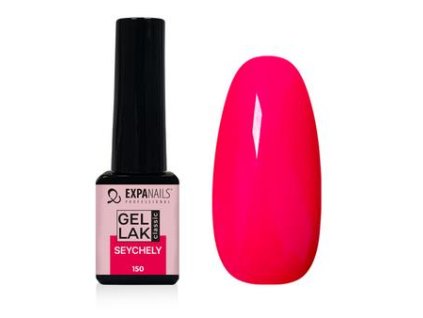 GL150  UV/LED Gel lak -Seychely neon,  5 ml