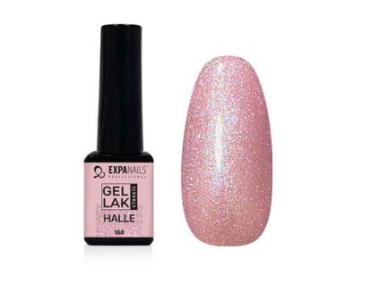 GL168 UV/LED Gel lak -Halle třpyt 5 ml  TPO FREE