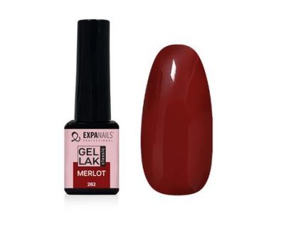 GL282  UV/LED Gel lak -Merlot 5 ml  TPO FREE