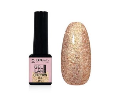GL304 UV/LED Gel lak -Unicorn č.4 - 5 ml  TPO FREE