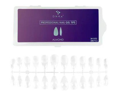 DNKa Nail Gel Tips Square, 240 pcs