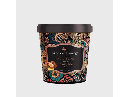 15144 1 jardin flamingo sugar scrub argan cukrovy te lovy peeling 600 g