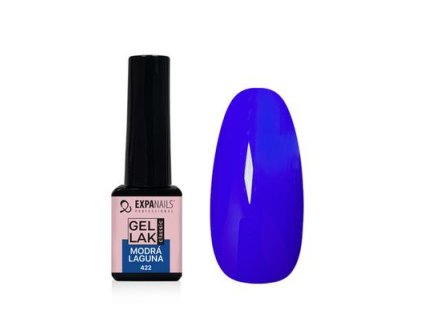 114 422 UV/LED Gel Lak - Modrá Laguna - 5ml  TPO FREE