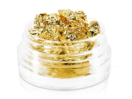 Fólie zlatá - zdobení na nehty