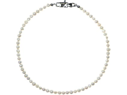 glosery unisex nahrdelnik riecne perly bielo smotanovy 4 7mm