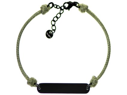 minimalisticky unisex naramok glosery s platnickou