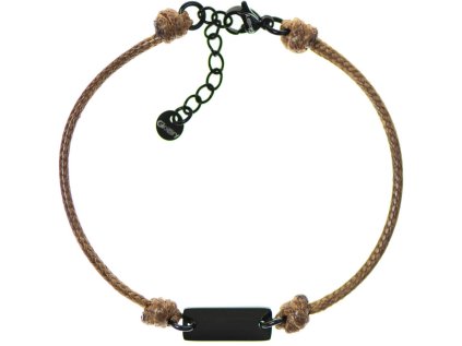 glosery unisex snurkovy naramok mini platnicka