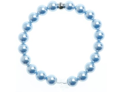 Glosery náramok s lesknúcim krištáľom hviezda od Swarovski®, perly od Swarovski® 8mm