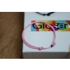 Šnúrkový Glosery náramok - dvojitý, šnúrka 1,5mm