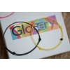Šnúrkový Glosery náramok - klasický, šnúrka 1mm