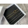 Minimalistický Glosery náhrdelník so srdcom, chirurgická oceľ 1,5mm