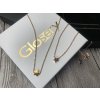 Minimalistický Glosery náhrdelník s mini hviezdou, chirurgická oceľ 1,5mm