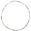 damsky nahrdelnik viacfarebny turmalin fazetovane kamene 2mm glosery
