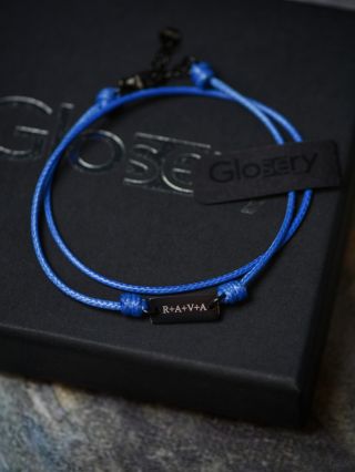 Jednoduchý dvojitý šnúrkový náramok.💙 Minimalizmus, ktorý má konkrétny význam. #glosery #naramok