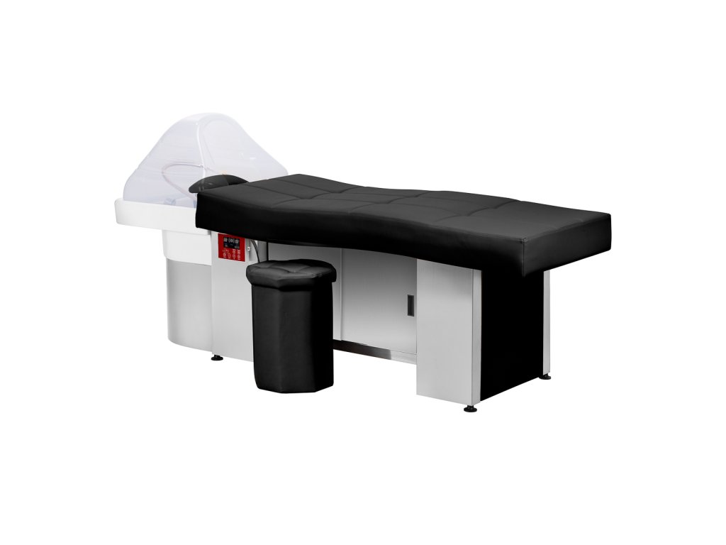 Gabbiano Head Spa 017B posteľ na umývanie vlasov čierna