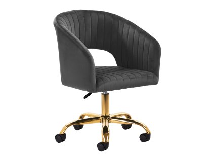 4Rico otočná stolička QS-OF212G sivá