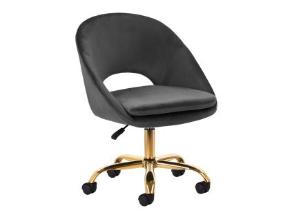 4Rico otočná stolička QS-MF18G sivá