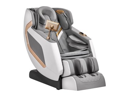 Masážne kreslo Sakura Classic 802A biele sivé