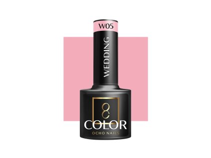 OCHO NAILS Hybridný lak na nechty svadobný W05 -5 g