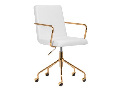 Kozmetické kreslo QS-OF211G zlaté svetlo sivé