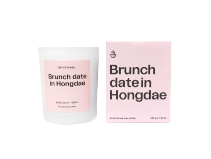 candle brunch date in hongdae