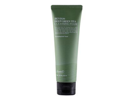 deep green tea cleansing foam