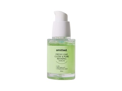 fresh lime glow pore refining serum