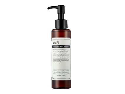 gentle black deep cleansing oil