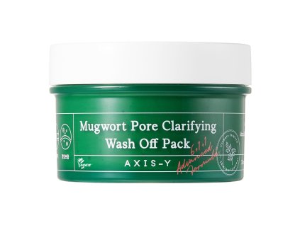 mugwort pore clarifying wash off pack