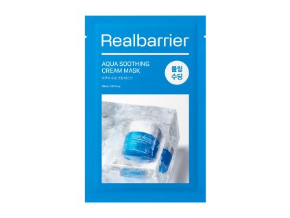 real barrier aqua soothing cream mask