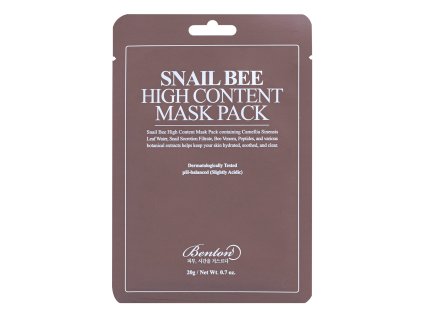 snail bee high content mask