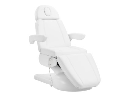 Kozmetické kreslo Azzurro Lux 3m biele s vyhrievaním