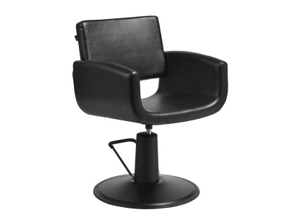 Kadernícke kreslo Gabbiano Mataro čierne