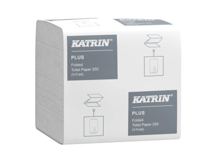 56156 katrin plus folded toilet paper 250 official product image