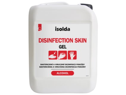 isolda disinfection skin gel 5l