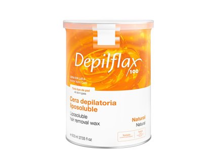 Depilflax 100 depilačný vosk prírodný 800 ml