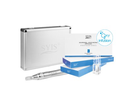 Syis - mikroihličkové pero 05 silver + syis cosmetics