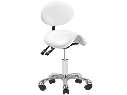 Kozmetická stolička 1025 biela giovanni