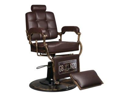 Kadernícke kreslo Gabbiano Boss brown