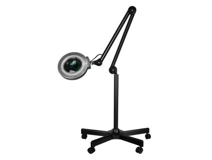 S5 led lupa lampa + čierny statív