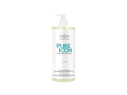 Farmona pure icon micelárna voda na odstránenie make-upu z tváre a očí 500ml