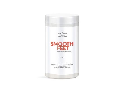 Farmona smooth feet grapefruitová soľ do kúpeľa na nohy 1500g
