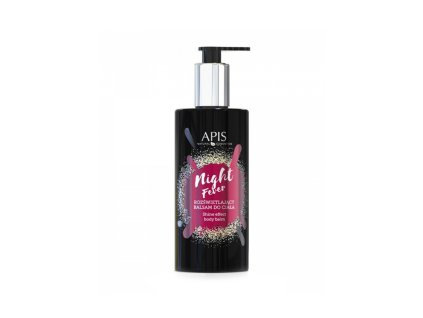Rozjasňujúce telové mlieko Apis night fever, 300 ml