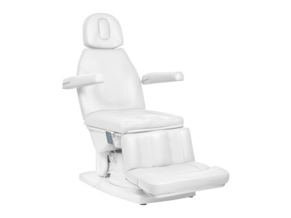Elektrické podiatrické kreslo Kate, 4 pohony, biele