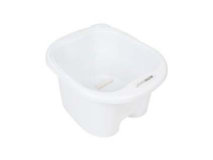 Miska na pedikúru s valčekmi biela lich