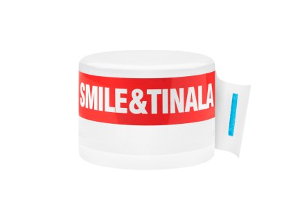 Papierová krabička na golier holiča - biela