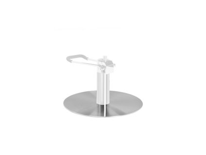 Okrúhly podstavec inox l010 pre holičské kreslo