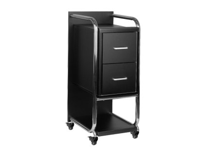 Gabbiano Friseurassistentin Solo silber - schwarz